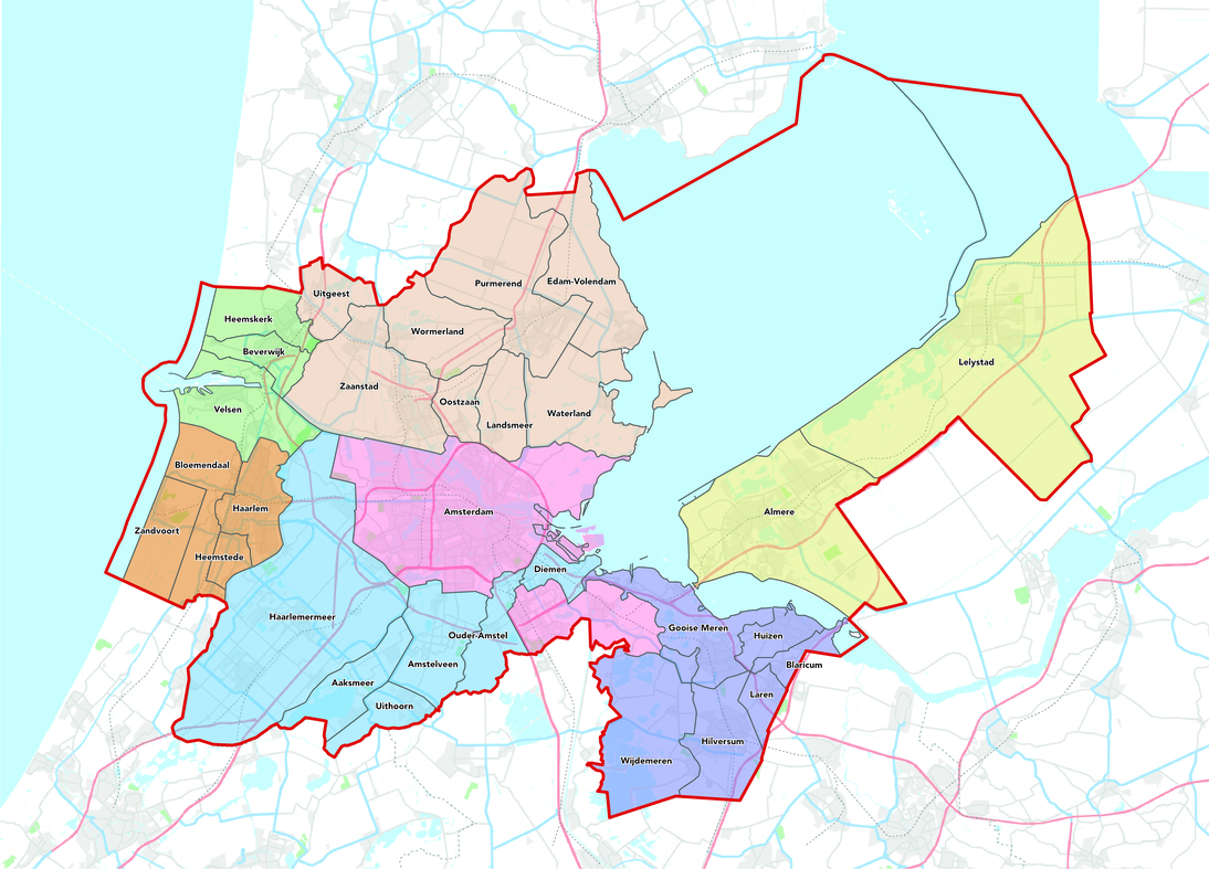 MRA: Interactieve kaart - locaties