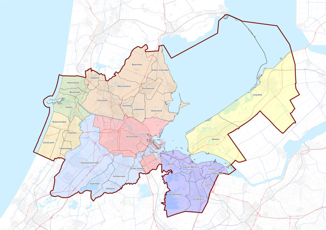 MRA: Interactieve kaart - locaties